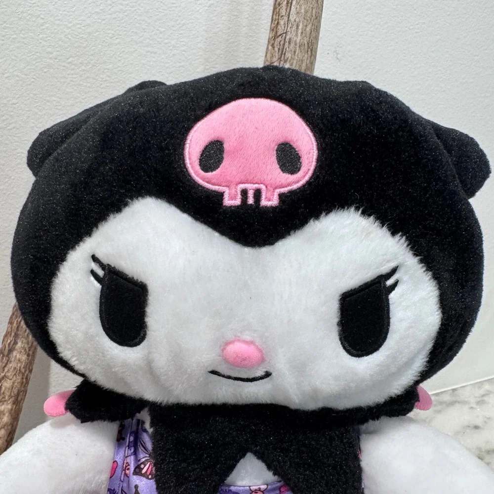 Build-A-Bear Sanrio Kuromi Plush Purple Pink Tutu Dress Hello Kitty Friends 2023